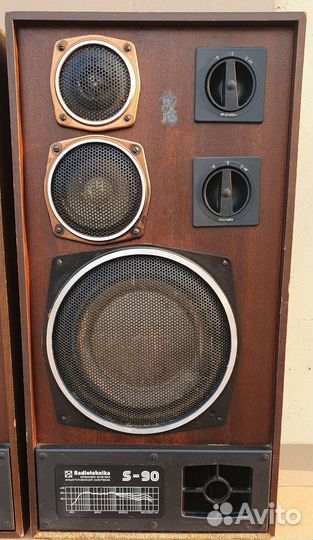Колонки Radiotehnika S -90 с усилителем Вега