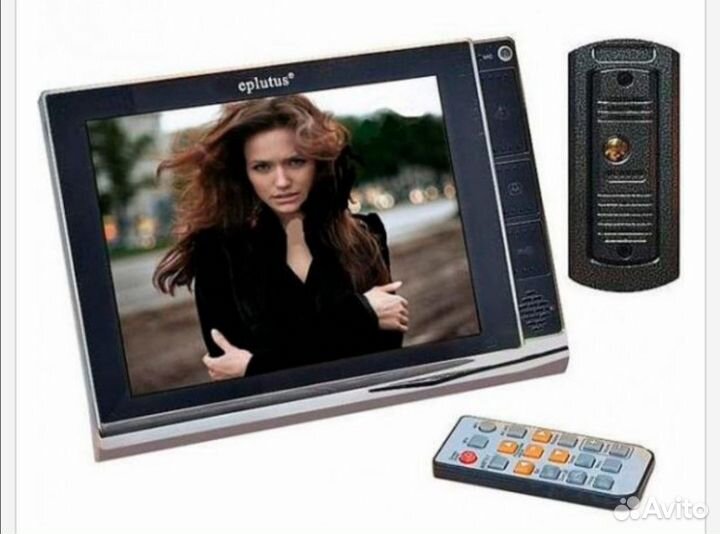 Цветной видеодомофон бу на запчасти