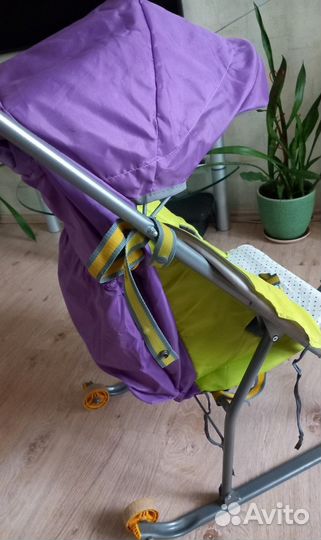 Детские санки коляска