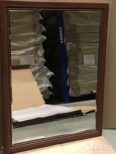 Зеркало мдф орех