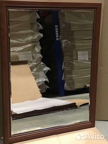 Зеркало мдф орех