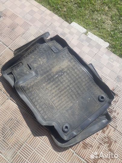 Коврики салона Toyota Camry XV55 резиновые