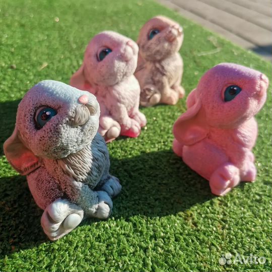 Мыло мопс сова зайка котенок енот