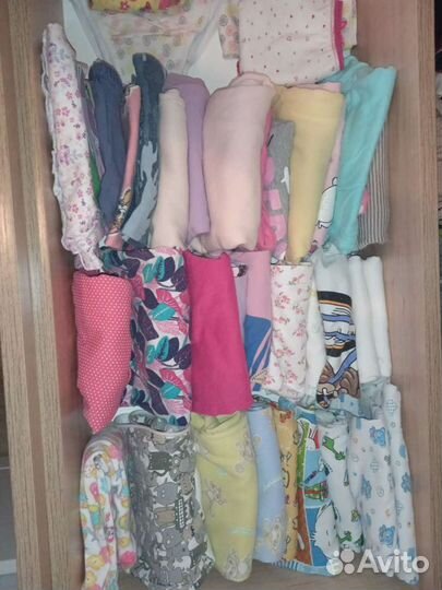 Вещи очень много от 6 месяцев до 5 лет