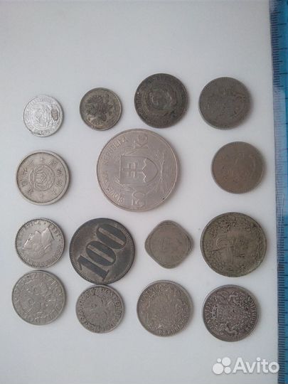 Старинные монеты серебренные