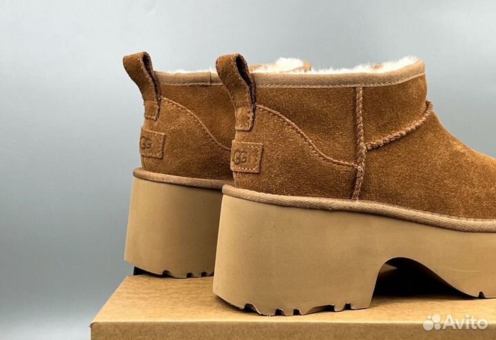 Угги UGG Classic Ultra Mini New Heights Chestnut