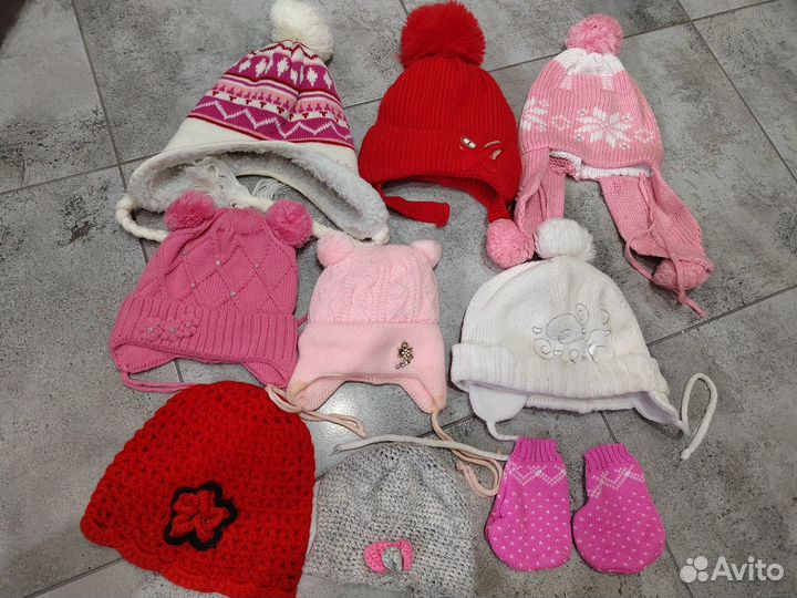 Шапка зимняя для девочки