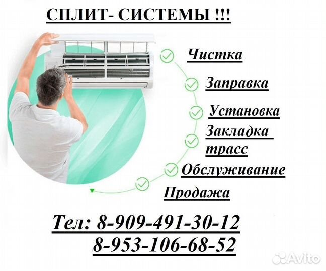 Мойка сплит систем