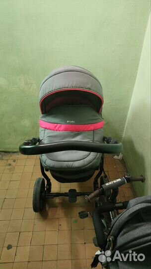 Детская автолюлька + коляска 3 в одном
