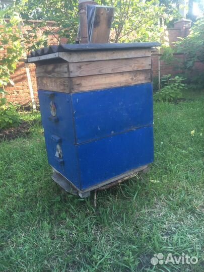 Улья с пчелами