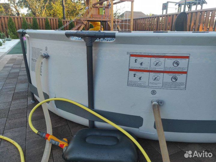 Каркасный бассейн 366 на 76