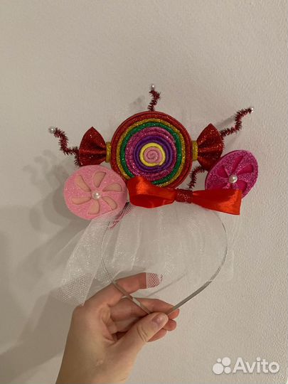 Ободок Конфетка