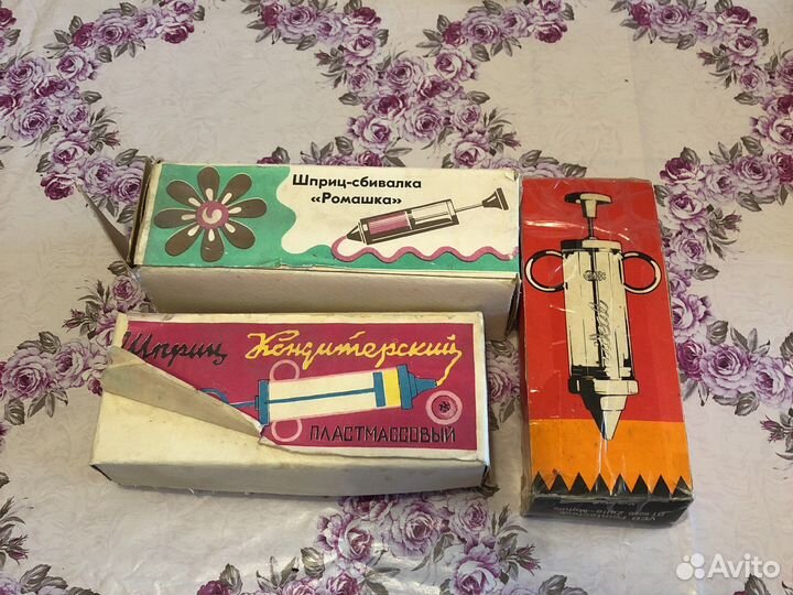 Шприц кондитерский СССР