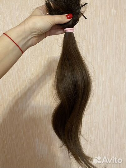 Волосы для наращивания 50см славянка