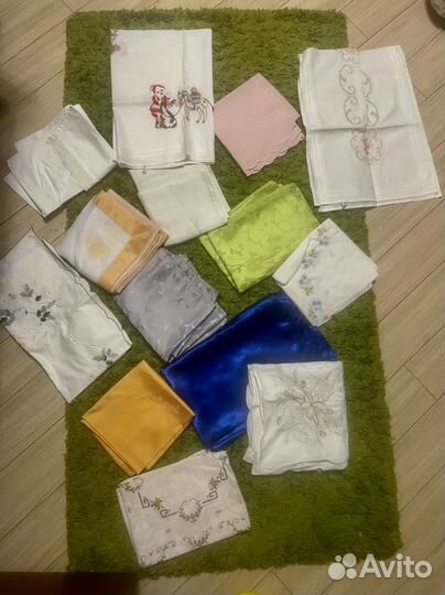 Салфетки на стол и накидки