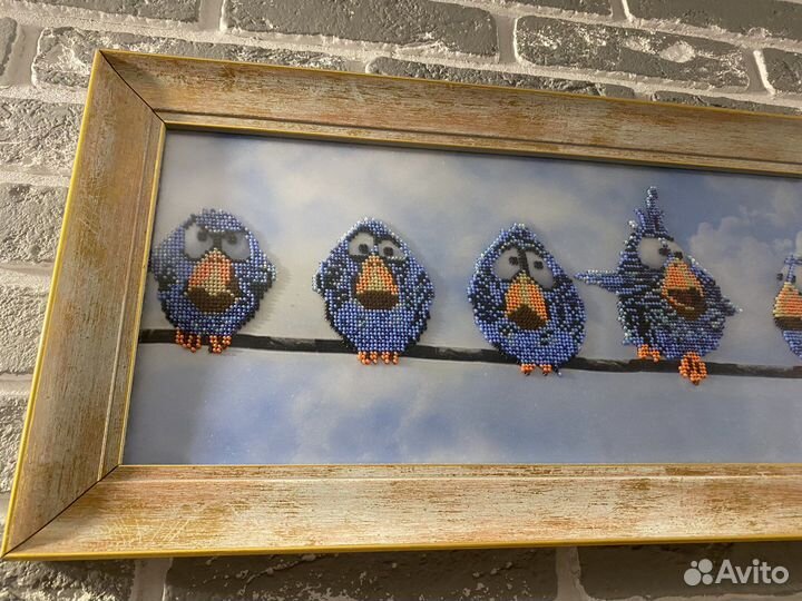 Картина в багете для детской