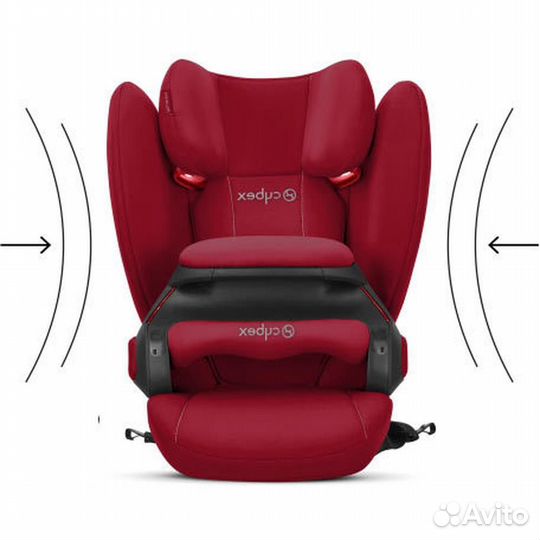 Автокресло Cybex Pallas B-Fix Dynamic Red #335375