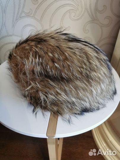 Шапка из енота