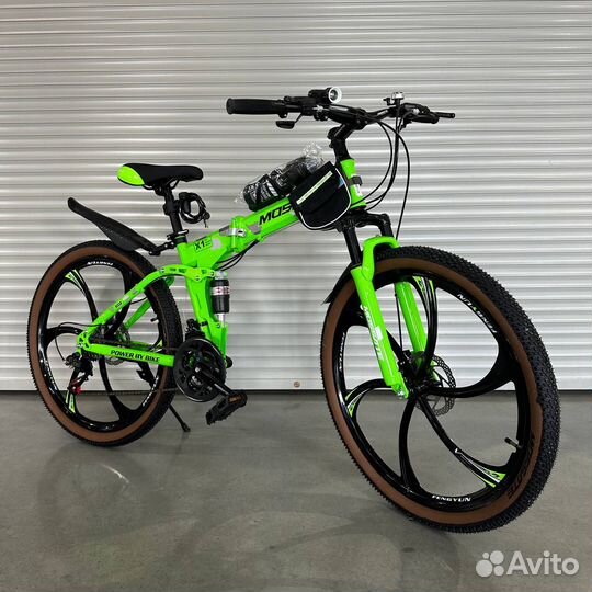 Велосипед на литых дисках