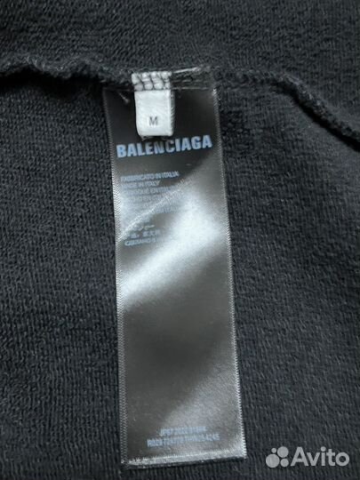 Balenciaga heavy metal zip