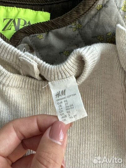 Вещи пакетом для девочки 98 104 hm zara futurino