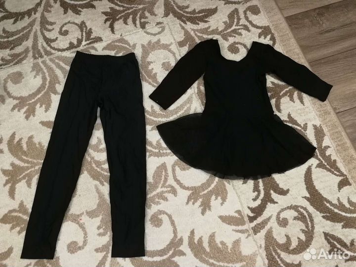 Купальник, лосины для хореографии, гимнастики