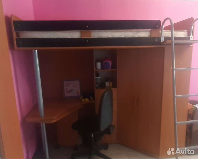 Кровать чердак