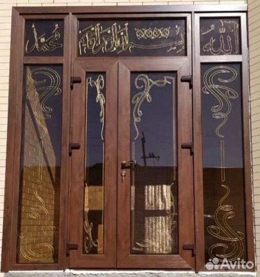 Пластиковые Витражи 400х290 108