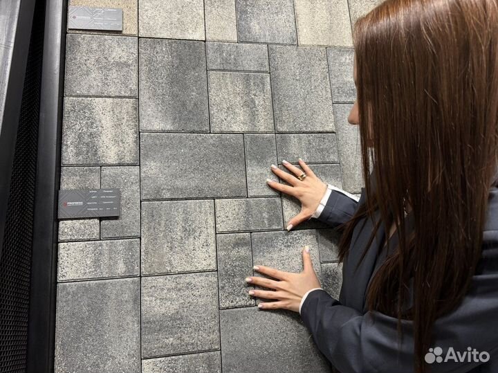 Крупноформатная тротуарная плитка