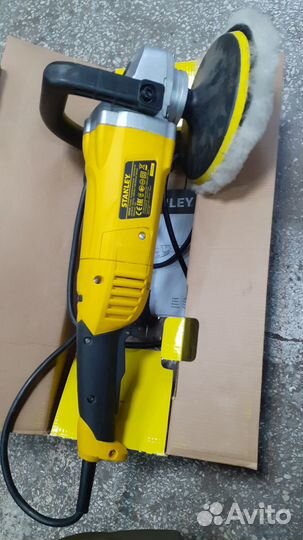 Шлифмашина полировальная stanley stgp1318