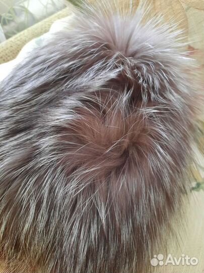 Шапка из чернобурки