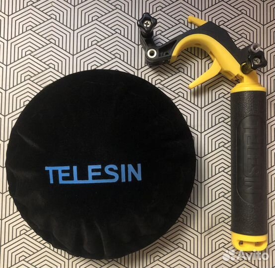 Купол Dome Port Telesin для GoPro 5 6 7