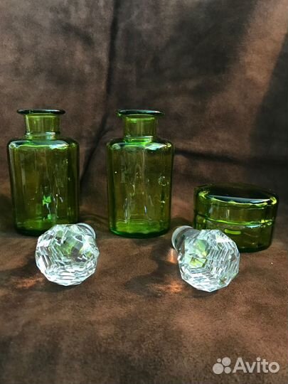 Флаконы антикварные Baccarat 1916