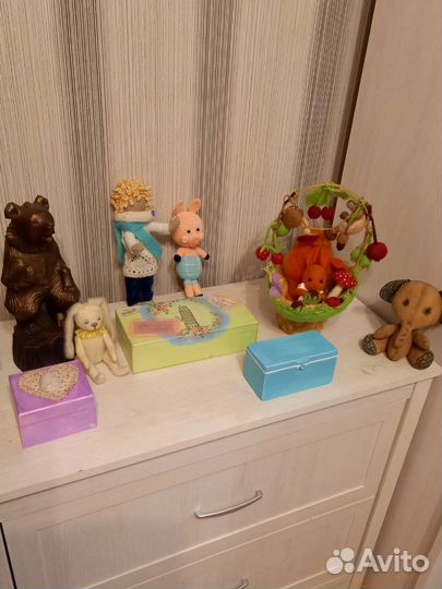 Вещи для декора, игрушки