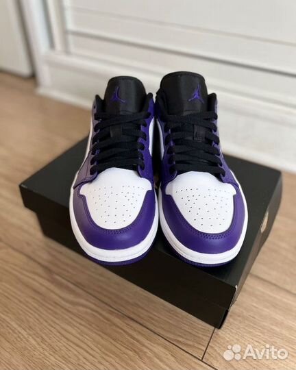 Air Jordan 1 Low Court Purple