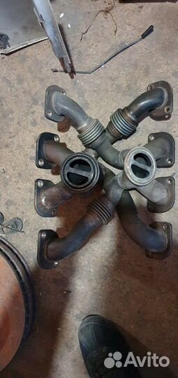 Выпускной коллектор бмв М5 Ф10