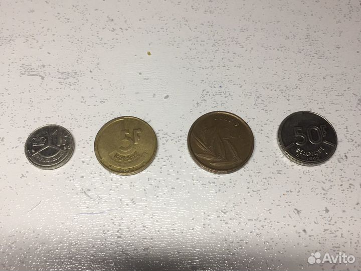 Монеты Бельгия