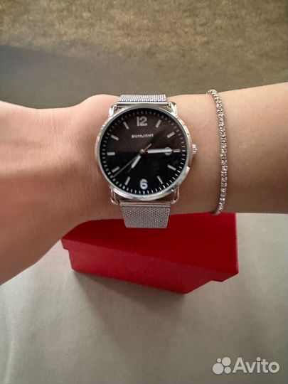 Часы женские серебро