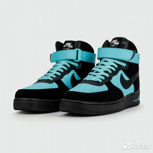 Кроссовки Nike Air Force 1 Mid Tiffany Blue