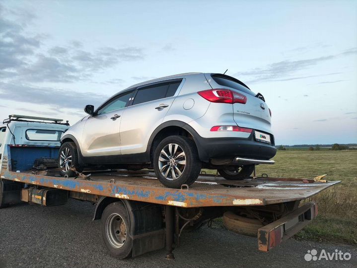 Kia Sportage 2.0 МТ, 2013, битый, 70 000 км
