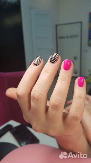 Маникюр гель лак