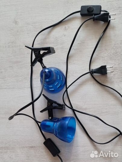 Светильник на прищепке 2 штуки