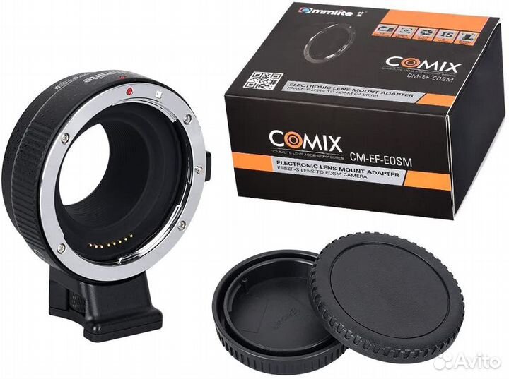 Commlite cm-EF-EOS M Auto-Focus Lens Mount Adapter