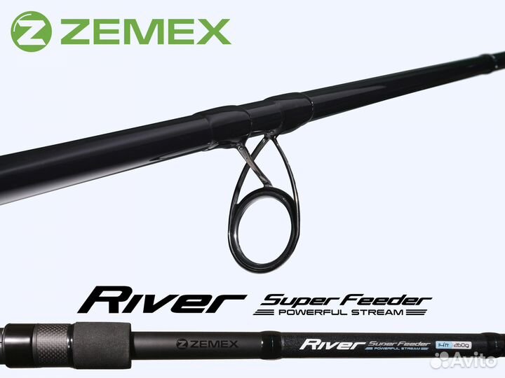 Фидер Zemex River Super Feeder 13 ft - 180 g