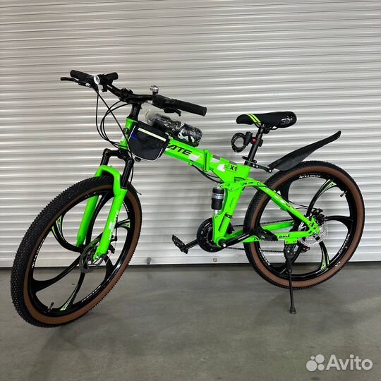 Велосипед на литых дисках