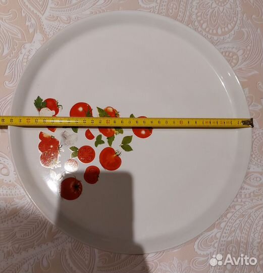 Блюдо для пиццы керамическое