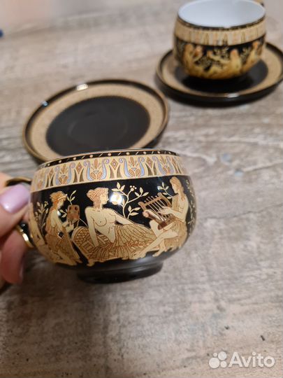 Чашка с блюдцем, 2 шт