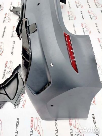 Задний бампер М пакет (M-Tech) BMW 3 серия G20