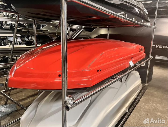 Автобокс cybort Jazz, 206x80x35 410л, двухстронний