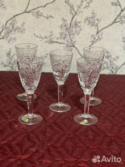 Рюмки хрусталь СССР